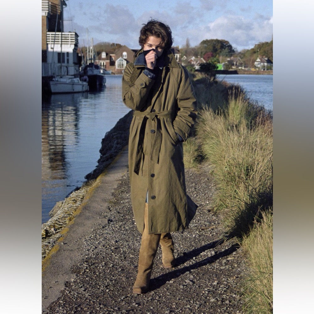 Zara Khaki Trench Coat